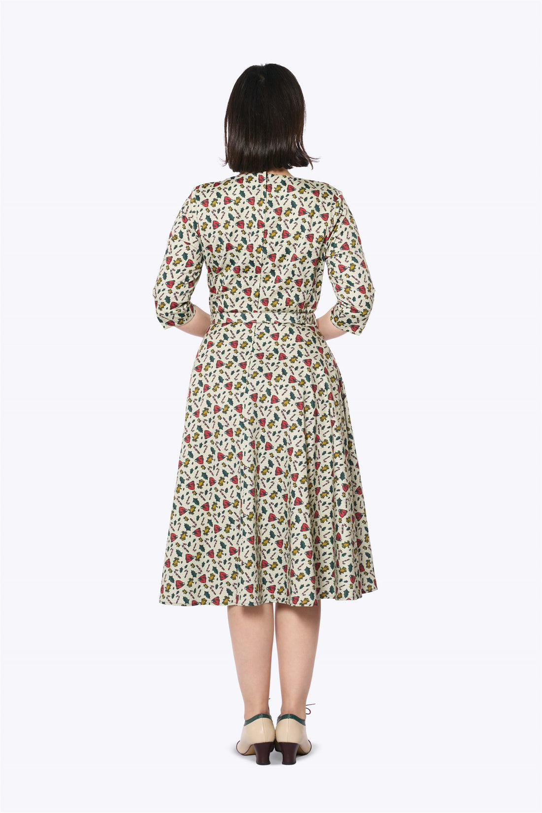 Suzanne Candy Cane Swing Dress