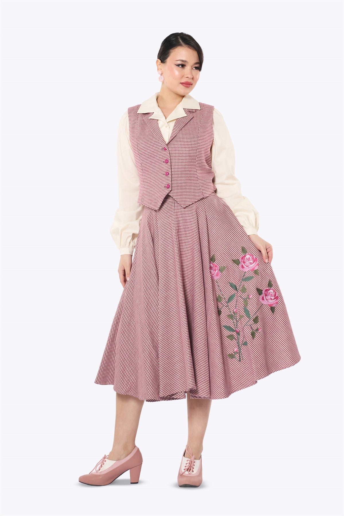 Milla Rose Pink Sweet-tooth Skirt