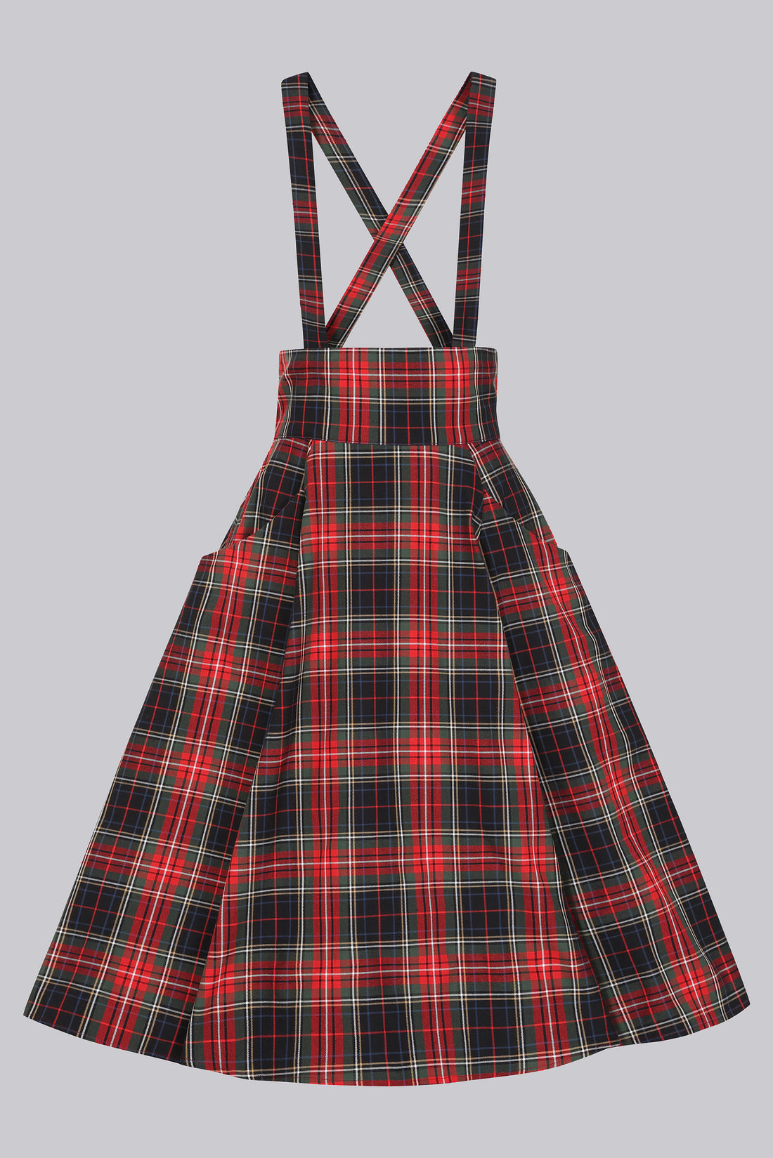 Alexa Classic Check Swing Skirt