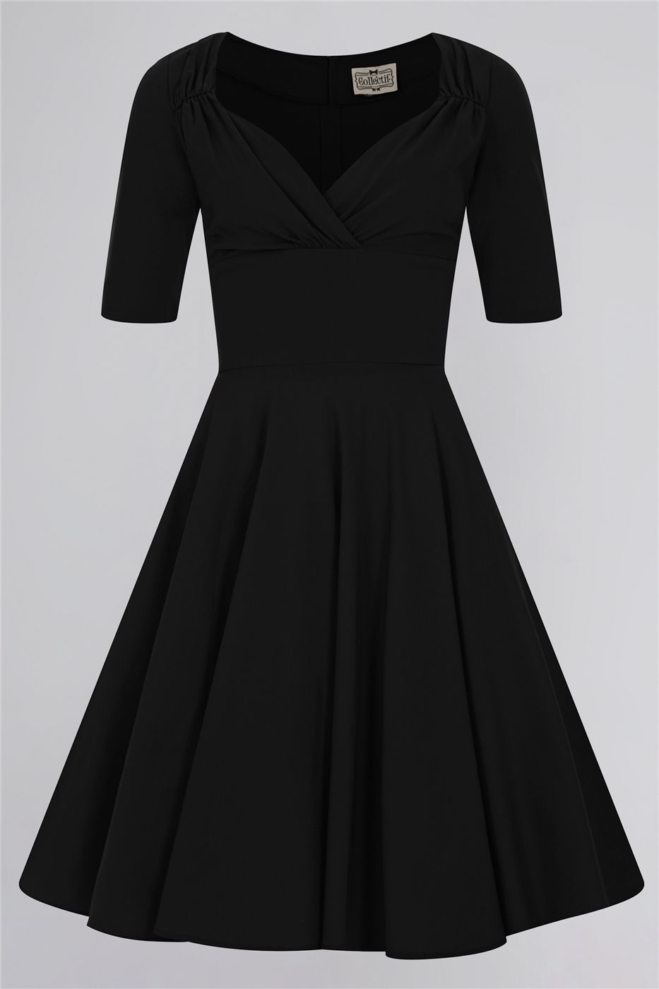 Trixie Black Swing Dress