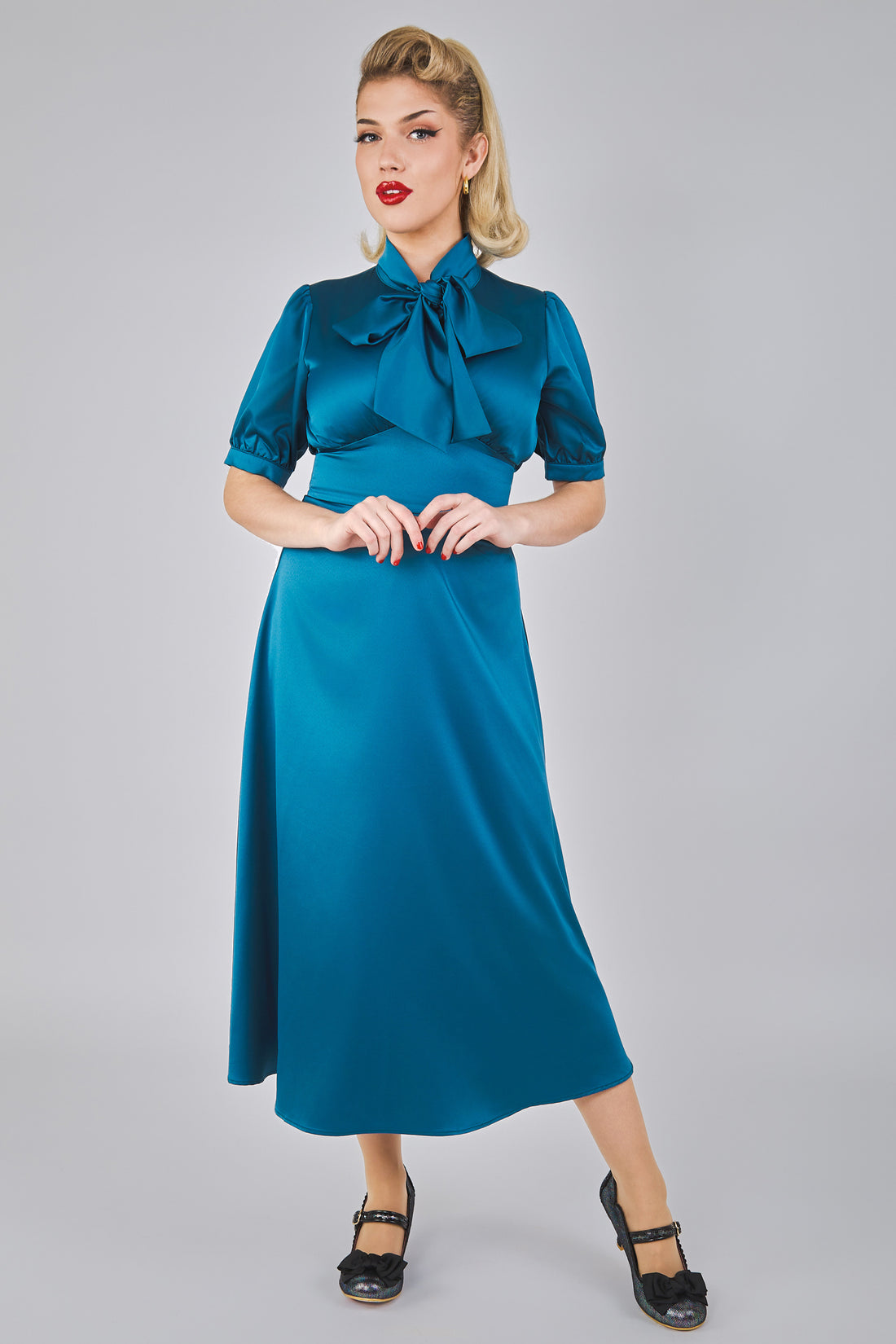 Piper Midnight Flared Dress