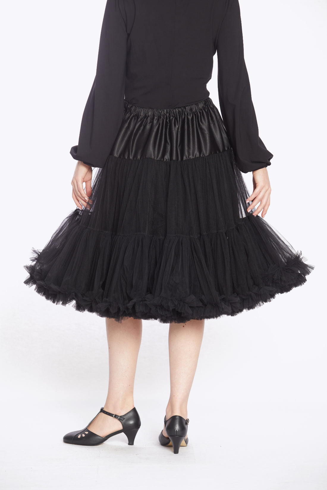 Doris Luxury Petticoat Black