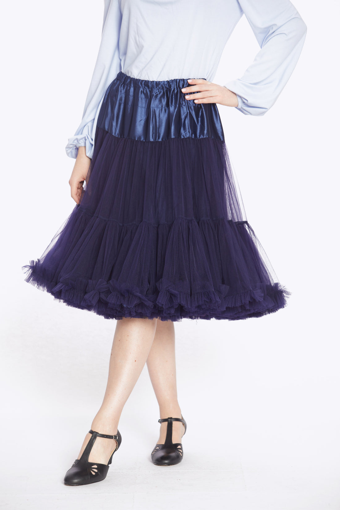 Doris Luxury Petticoat Navy
