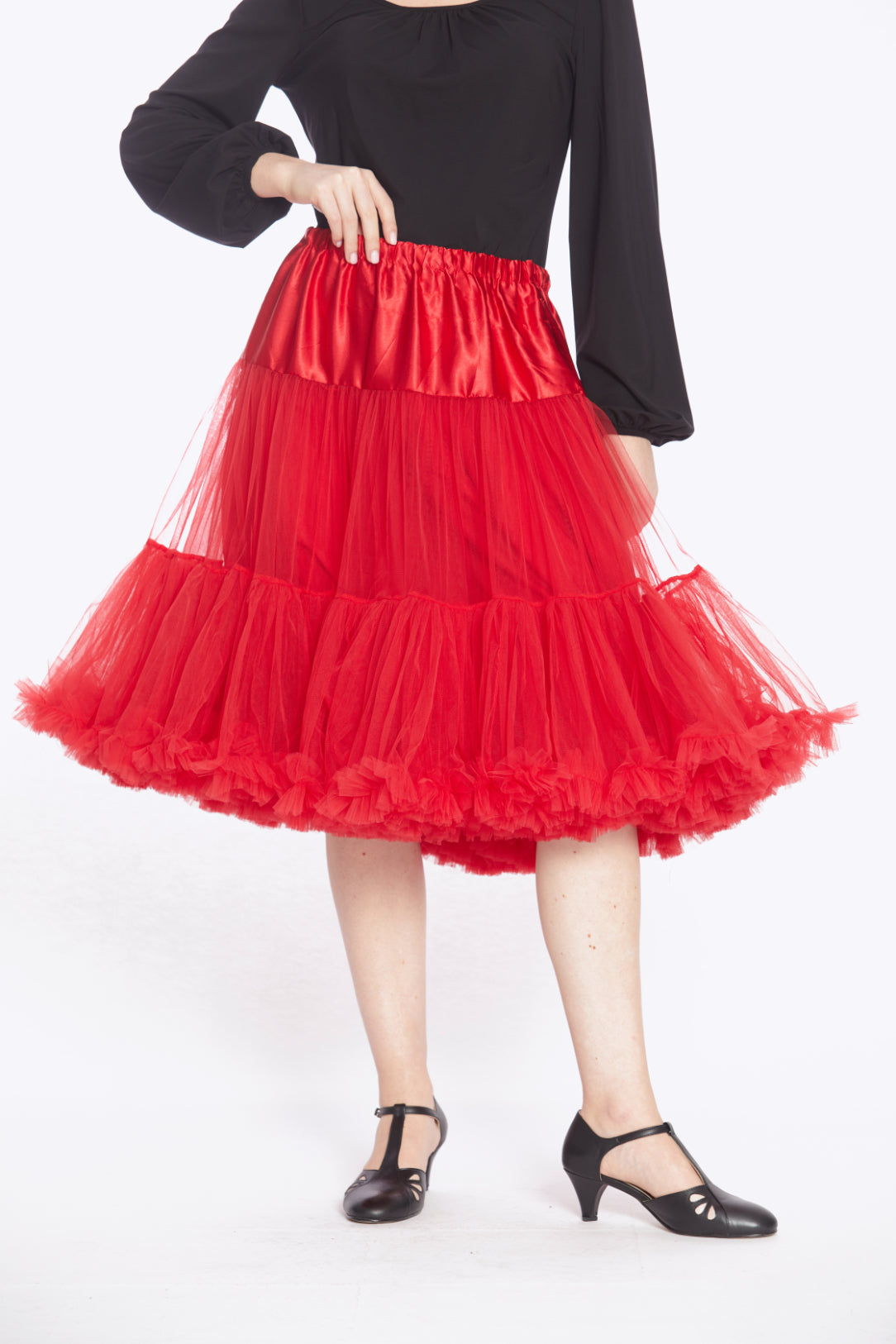Doris Luxury Petticoat Red