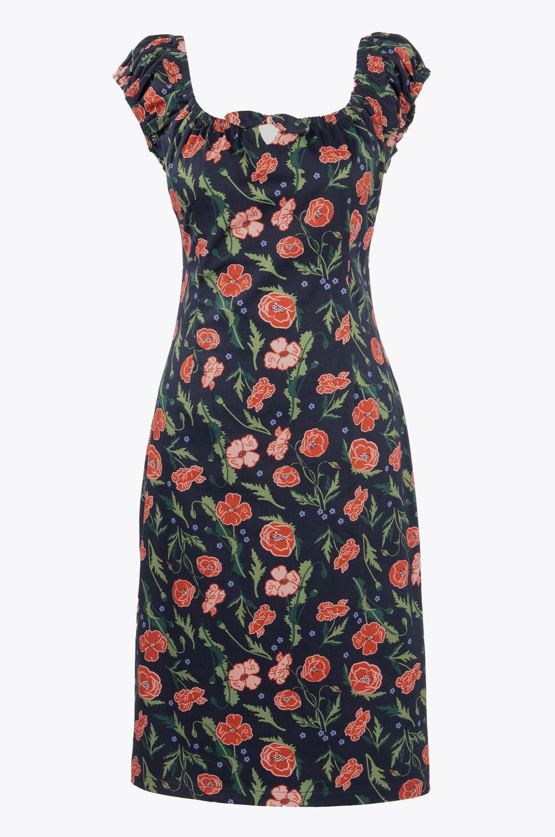 Lorena Poppy Pencil Dress