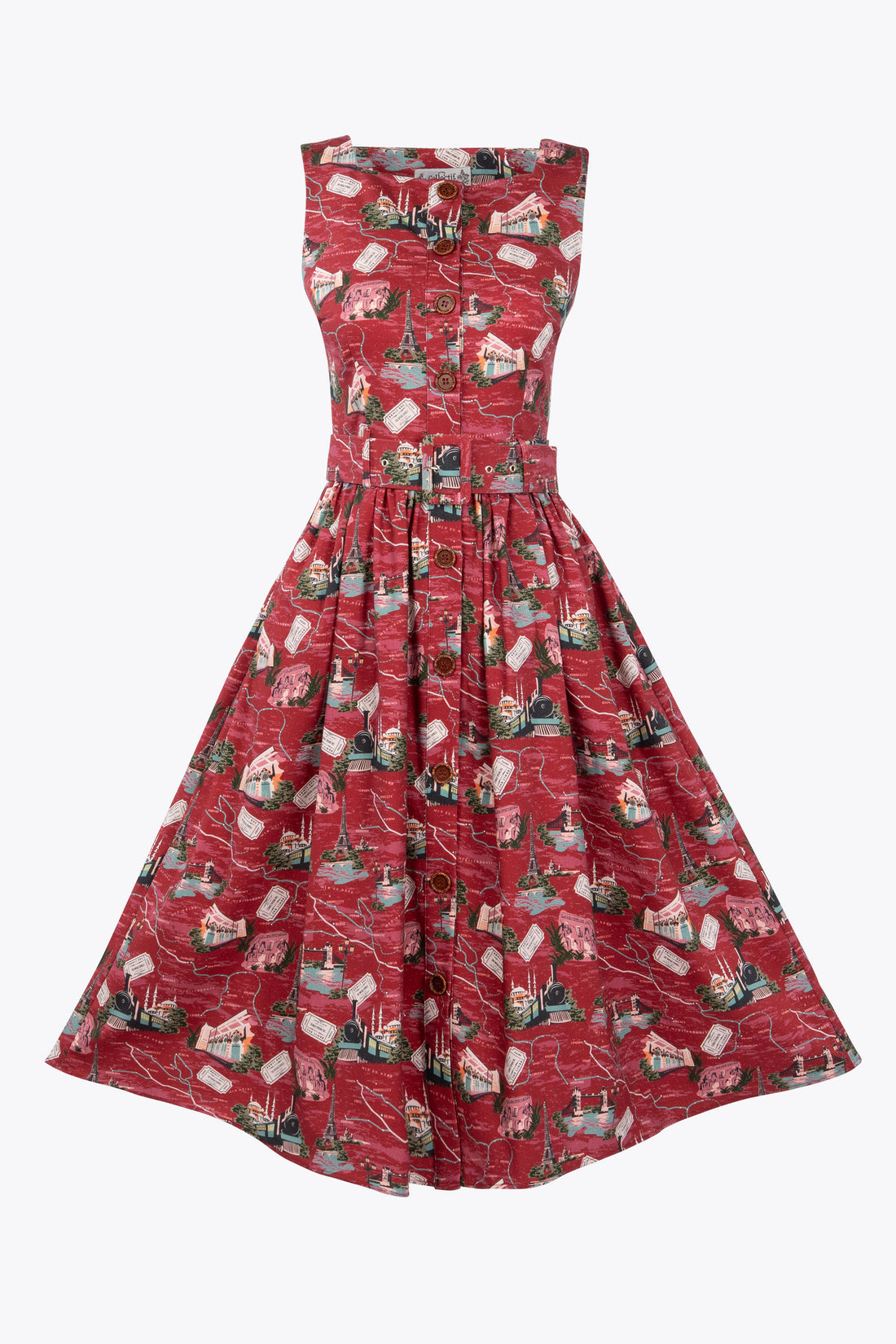 Polly Vintage Express Swing Dress