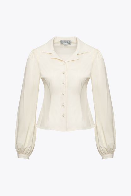 Jerry Cream Blouse