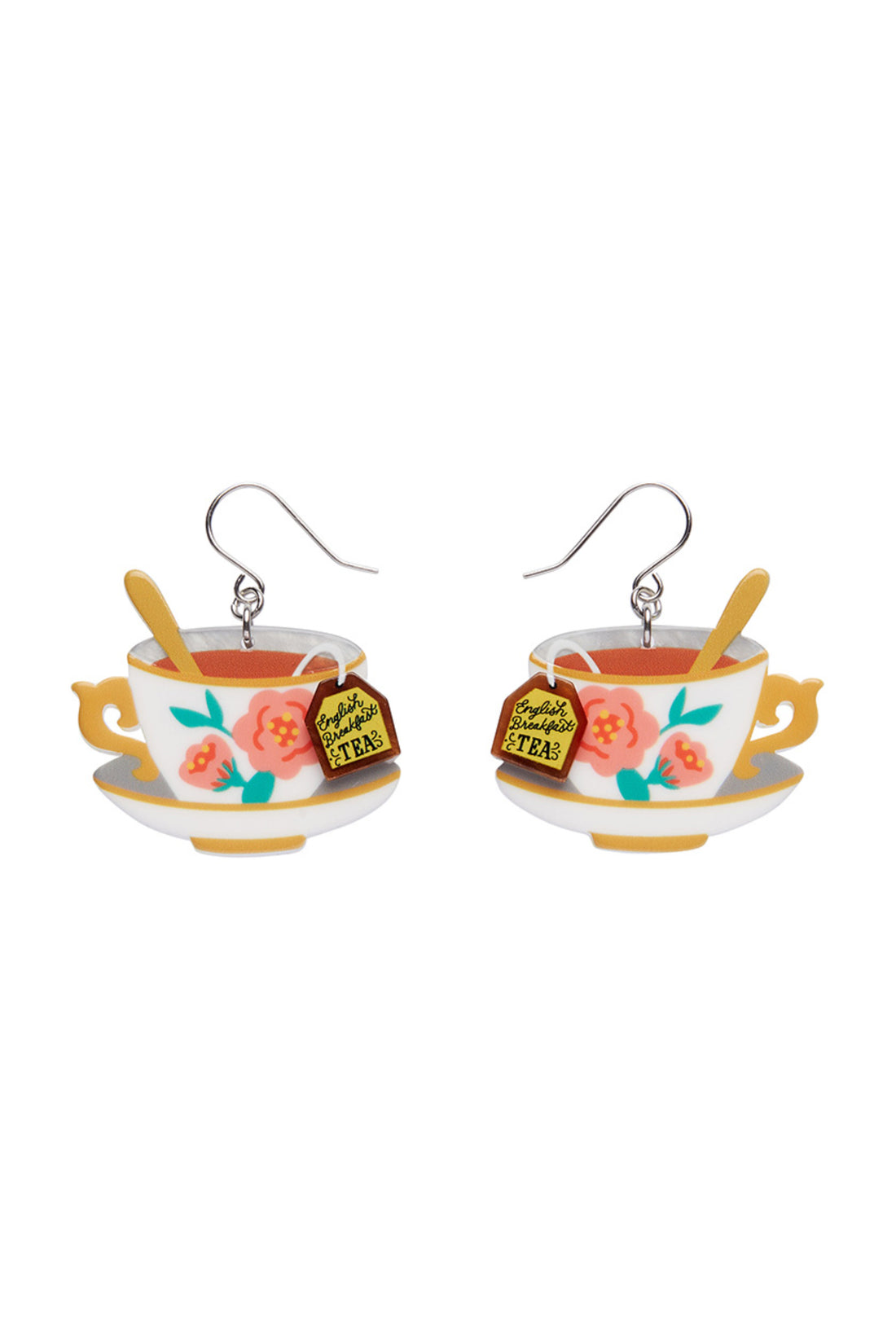 Erstwilder Fancy A Cuppa Drop Earrings