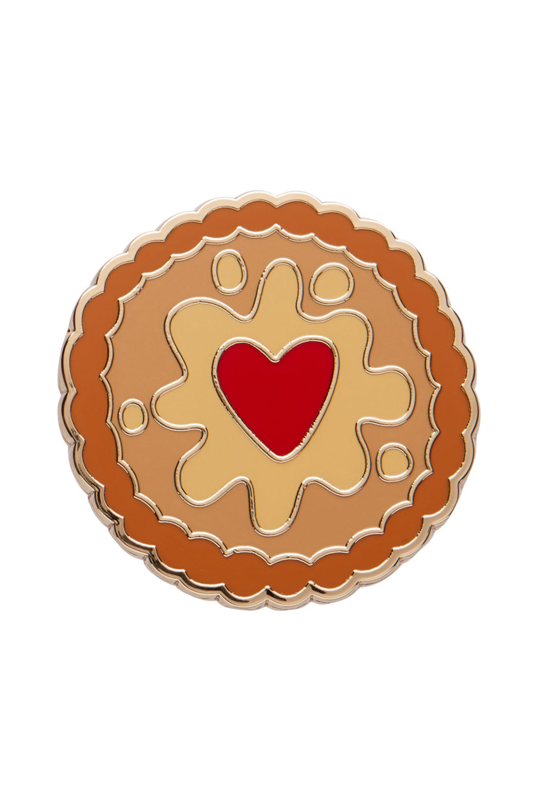 Erstwilder Jammie Dodger Enamel Pin