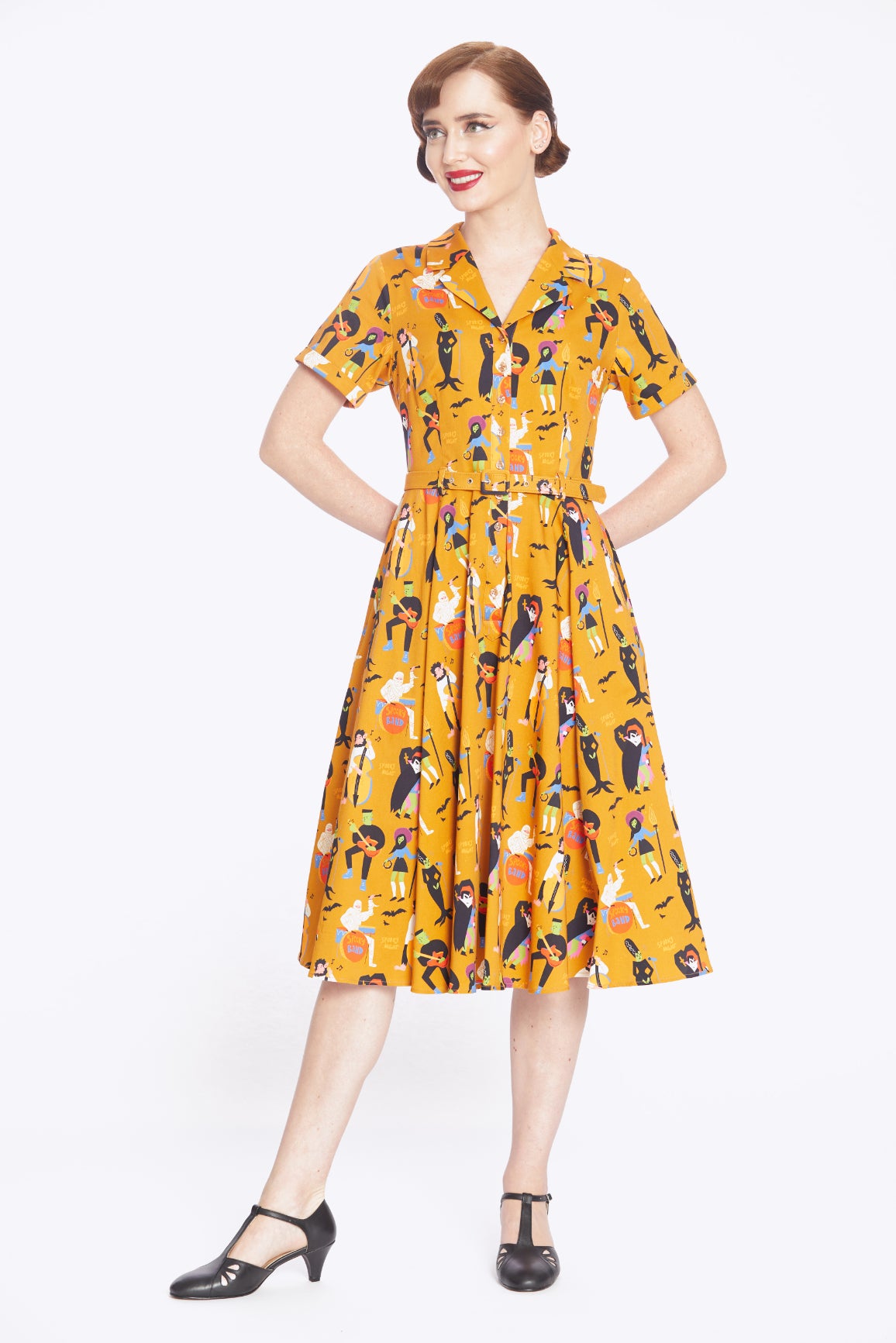 Caterina Monster Mash Swing Dress
