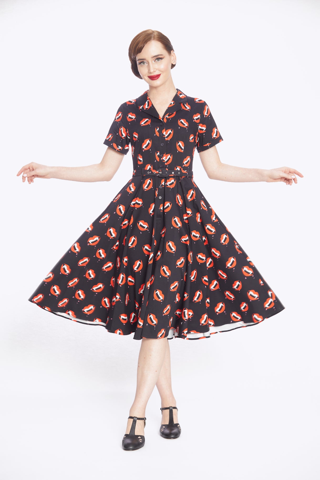 Caterina Bite Me Darling Swing Dress