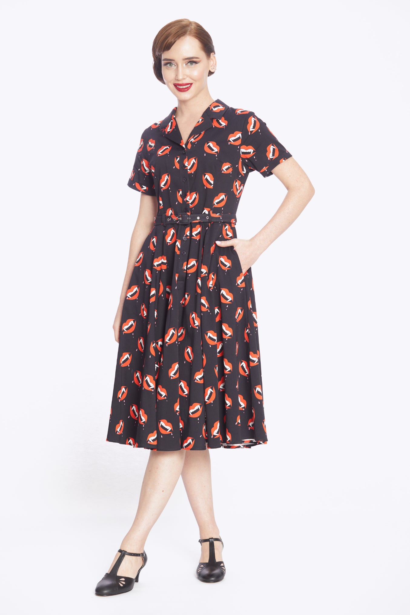 Caterina Bite Me Darling Swing Dress