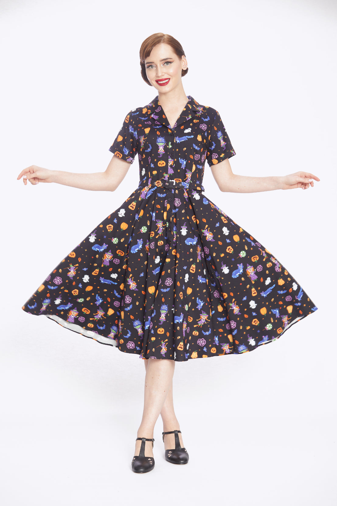 Caterina Autumn Alchemy Swing Dress