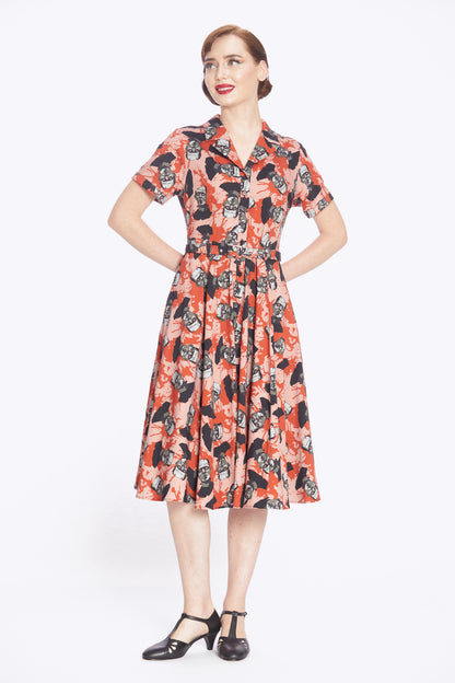 Caterina Frankeshine Swing Dress
