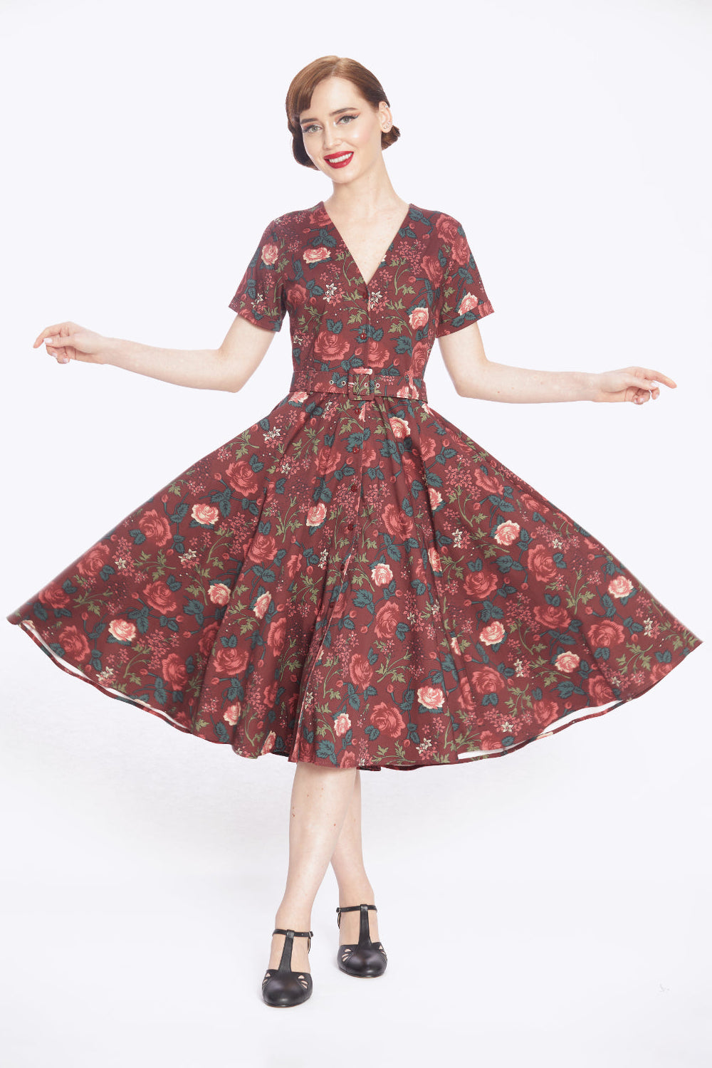Shana Late Bloom Swing Dress