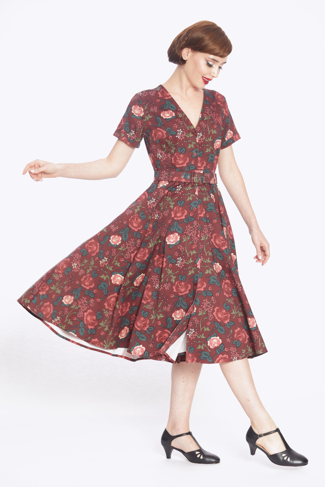 Shana Late Bloom Swing Dress