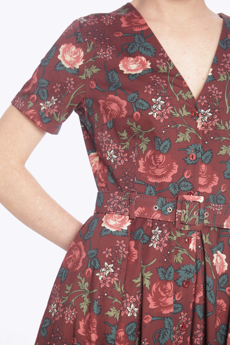 Shana Late Bloom Swing Dress