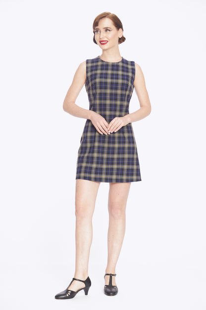 Mandy Mini Check Dress