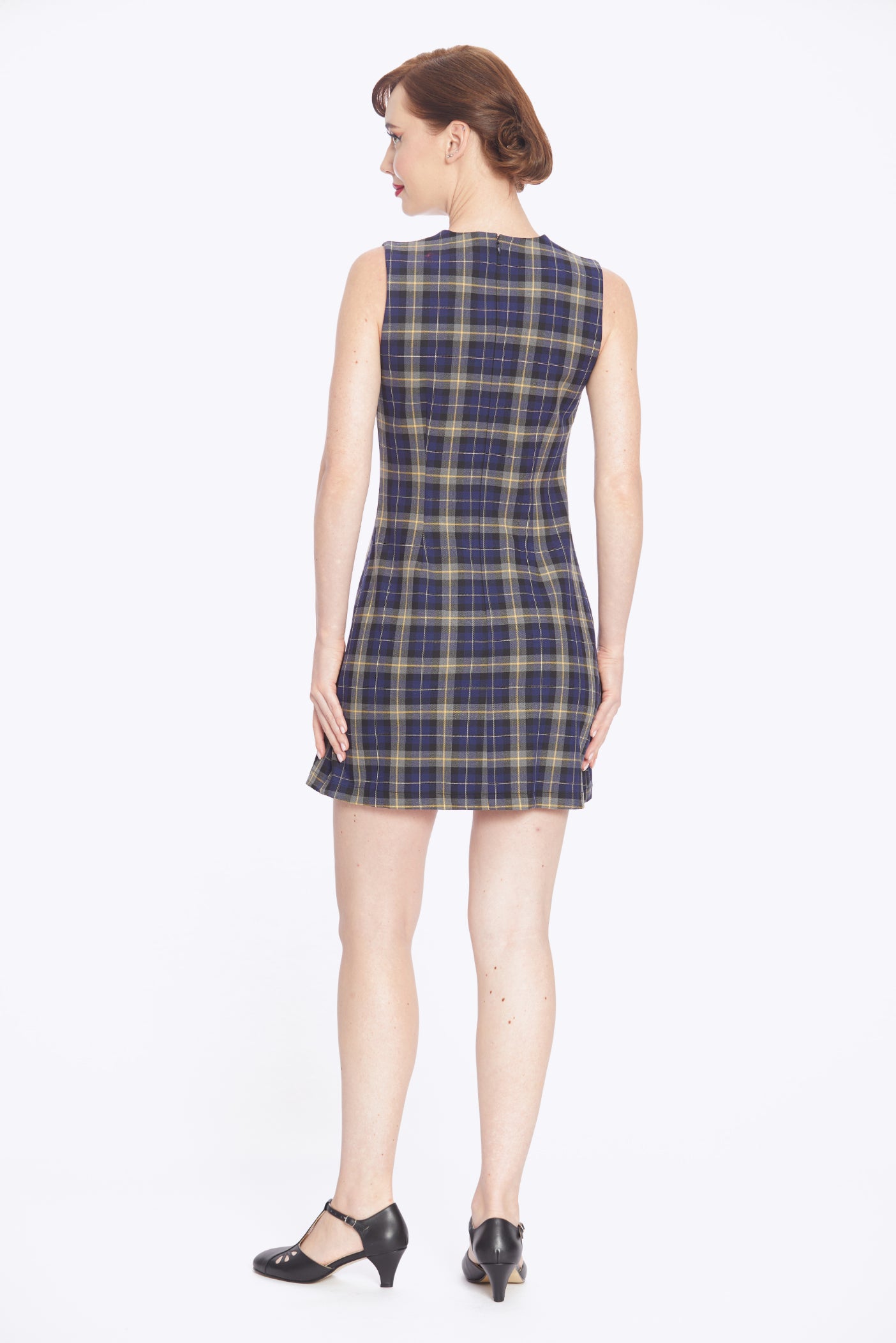 Mandy Mini Check Dress