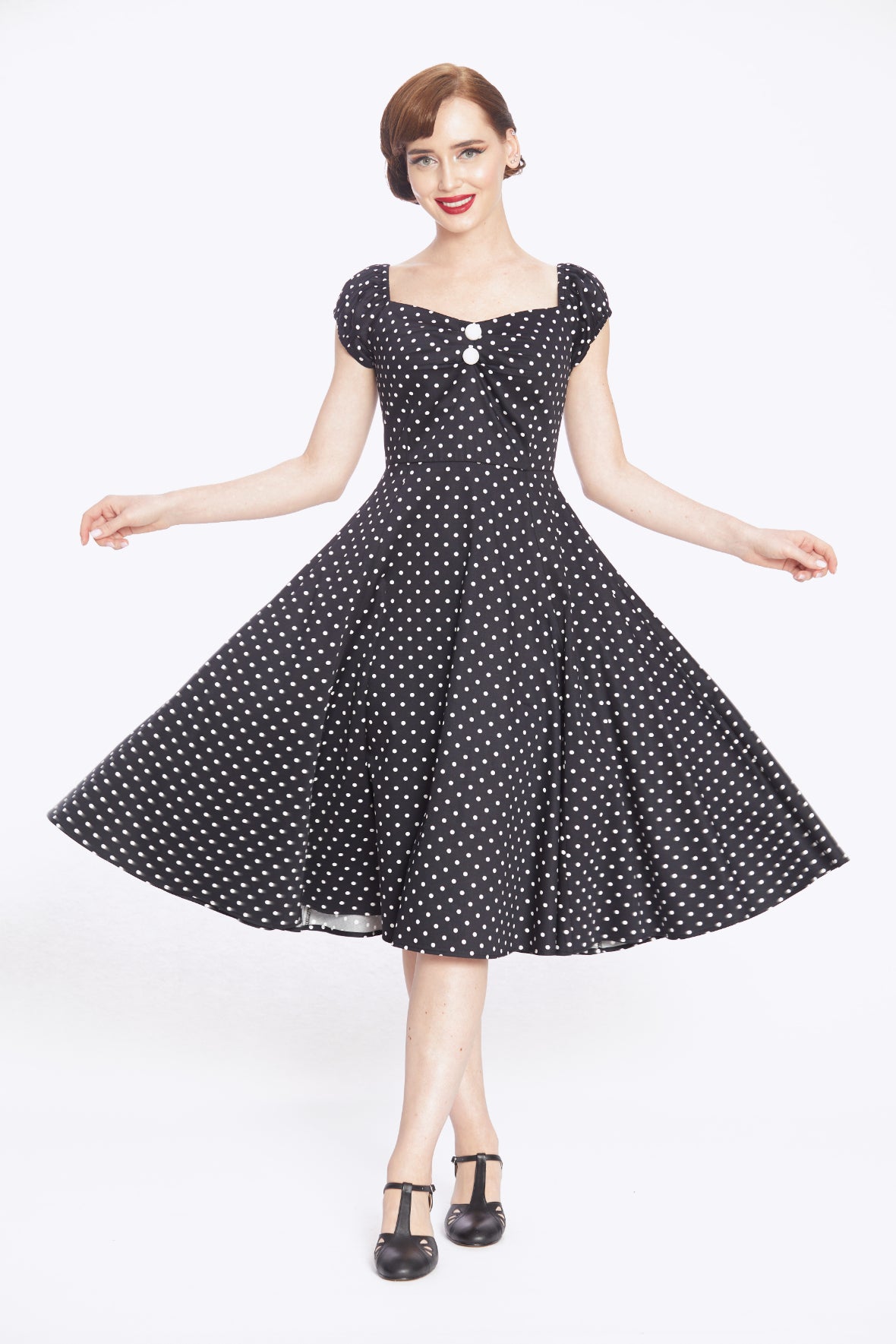 Dolores Polka Doll Dress