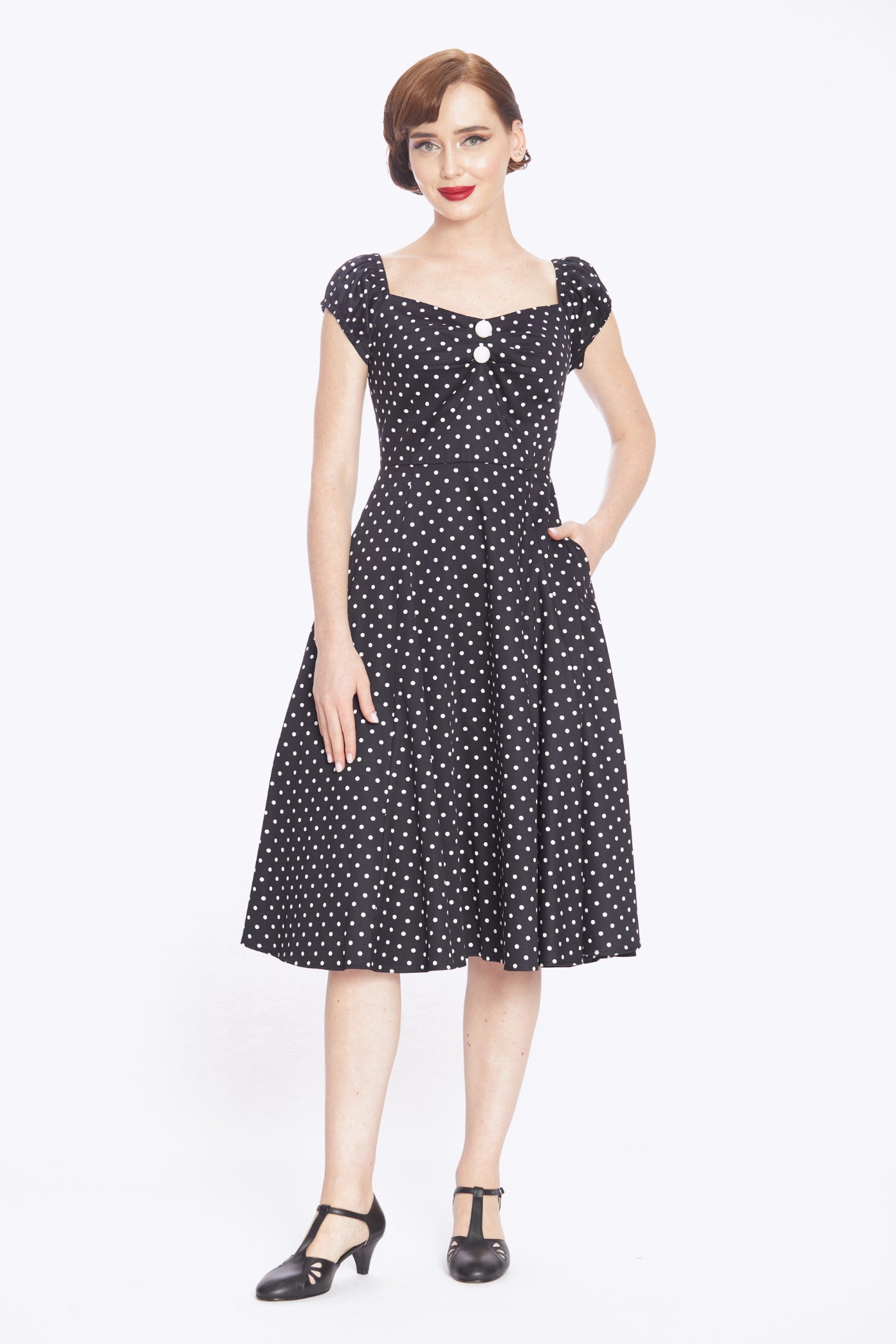 Dolores Polka Doll Dress