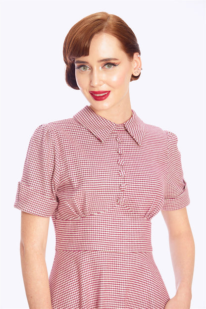 Marianne Pink Swing Dress