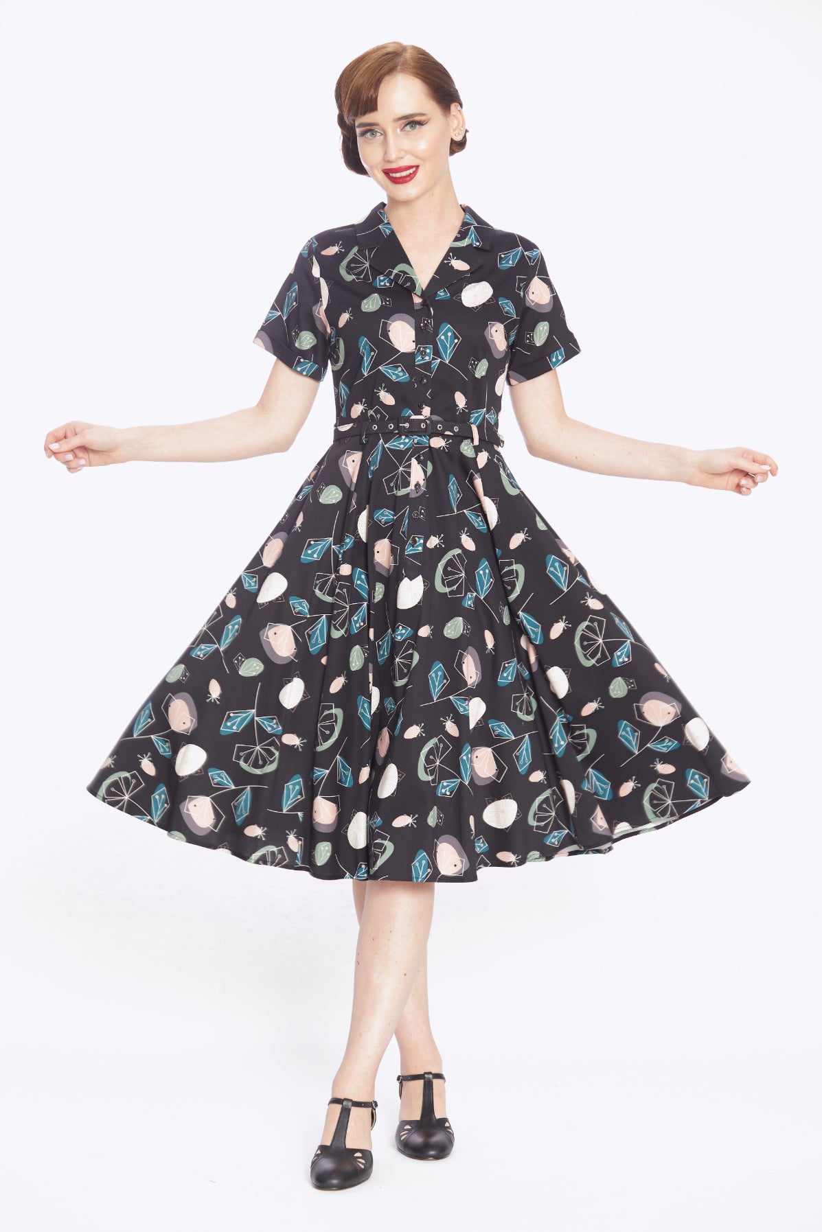 Caterina Atomic Floral Doll Dress