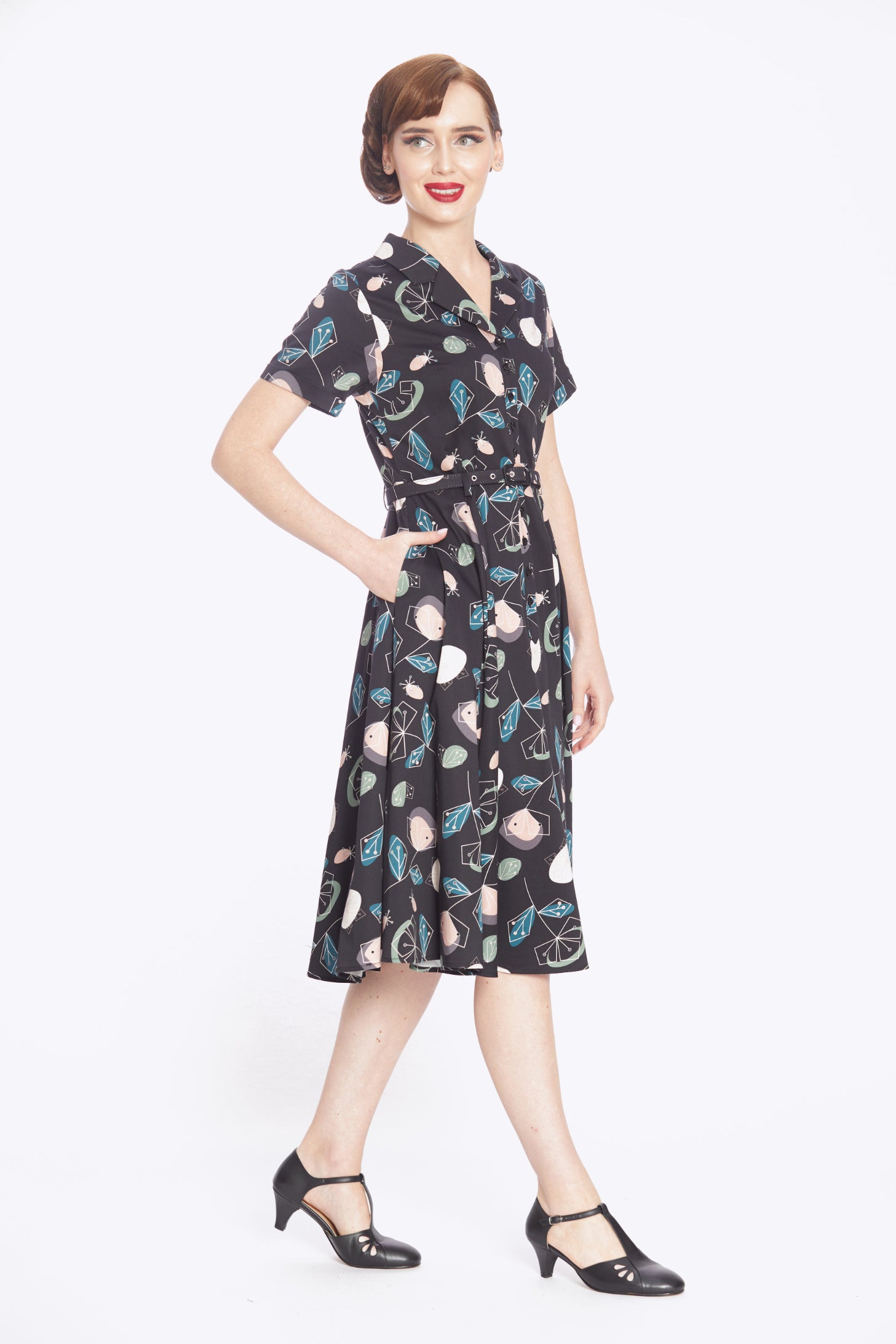 Caterina Atomic Floral Doll Dress
