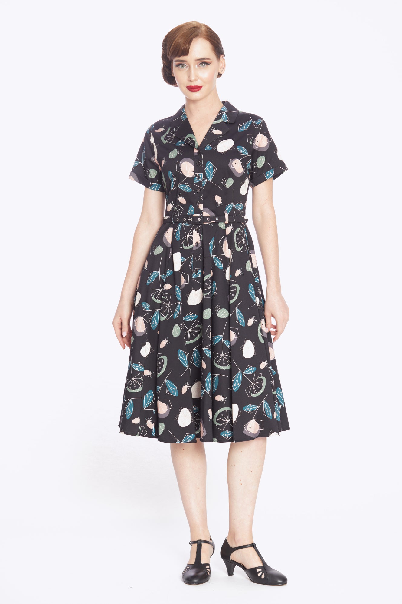 Caterina Atomic Floral Doll Dress