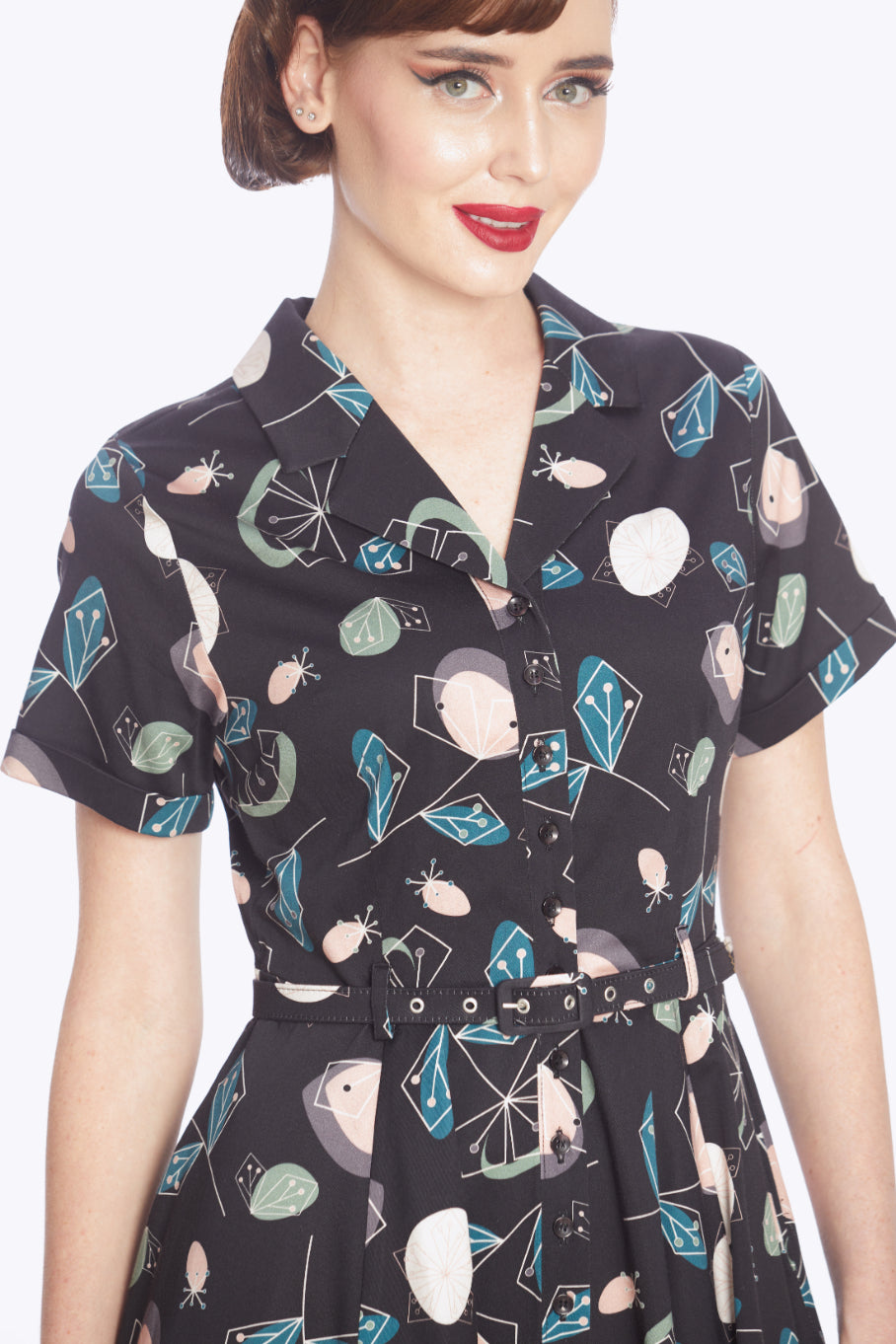 Caterina Atomic Floral Doll Dress