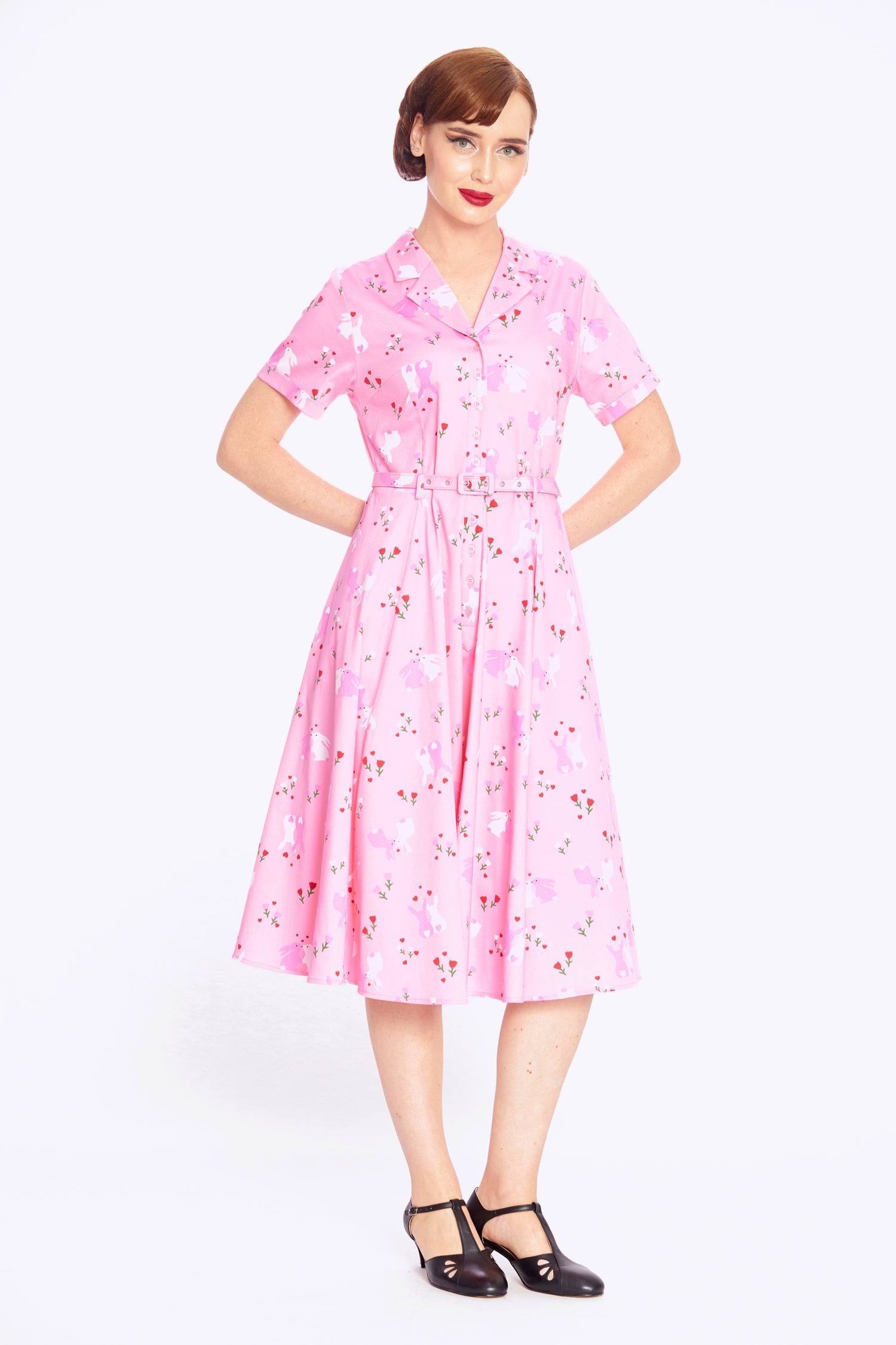 Caterina Some Bunny To Love Swing Dress