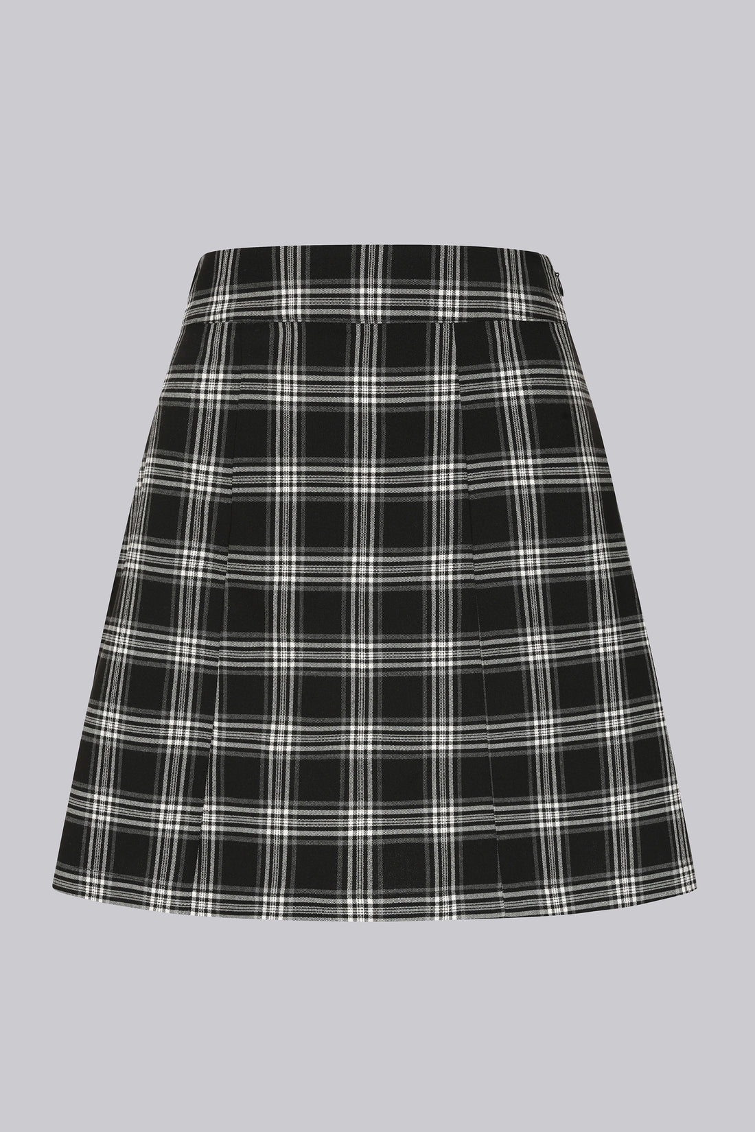 India Ghost Check Mini Skirt
