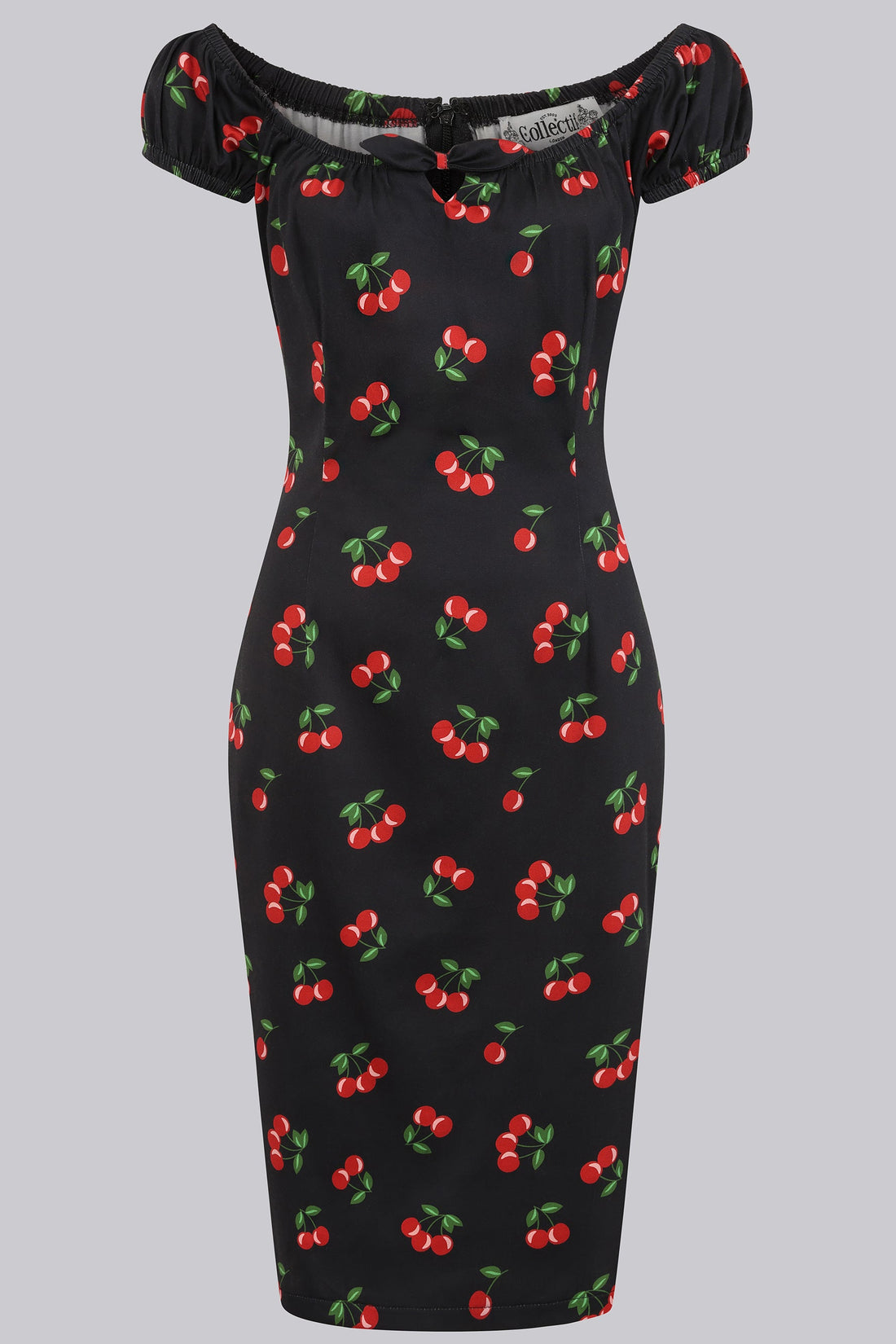 Lorena 50s Cherries Pencil Dress