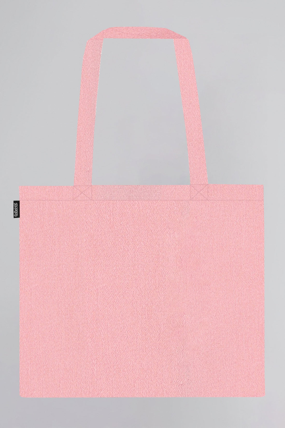 Solid Peach Tote Bag
