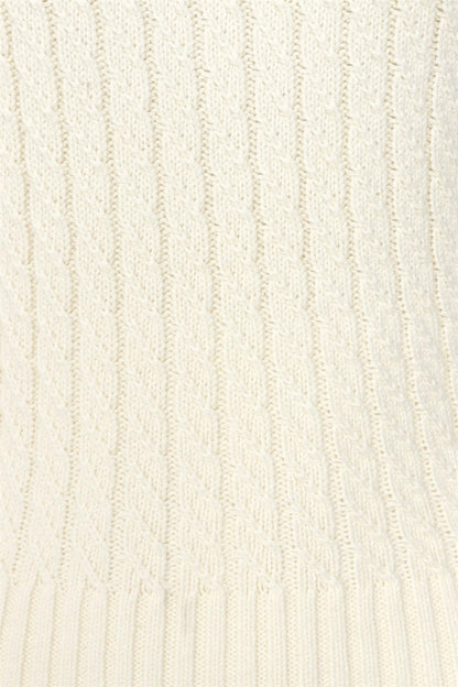 Willa Cream Knitted Vest