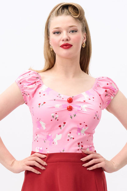 Dolores Some Bunny To Love Top