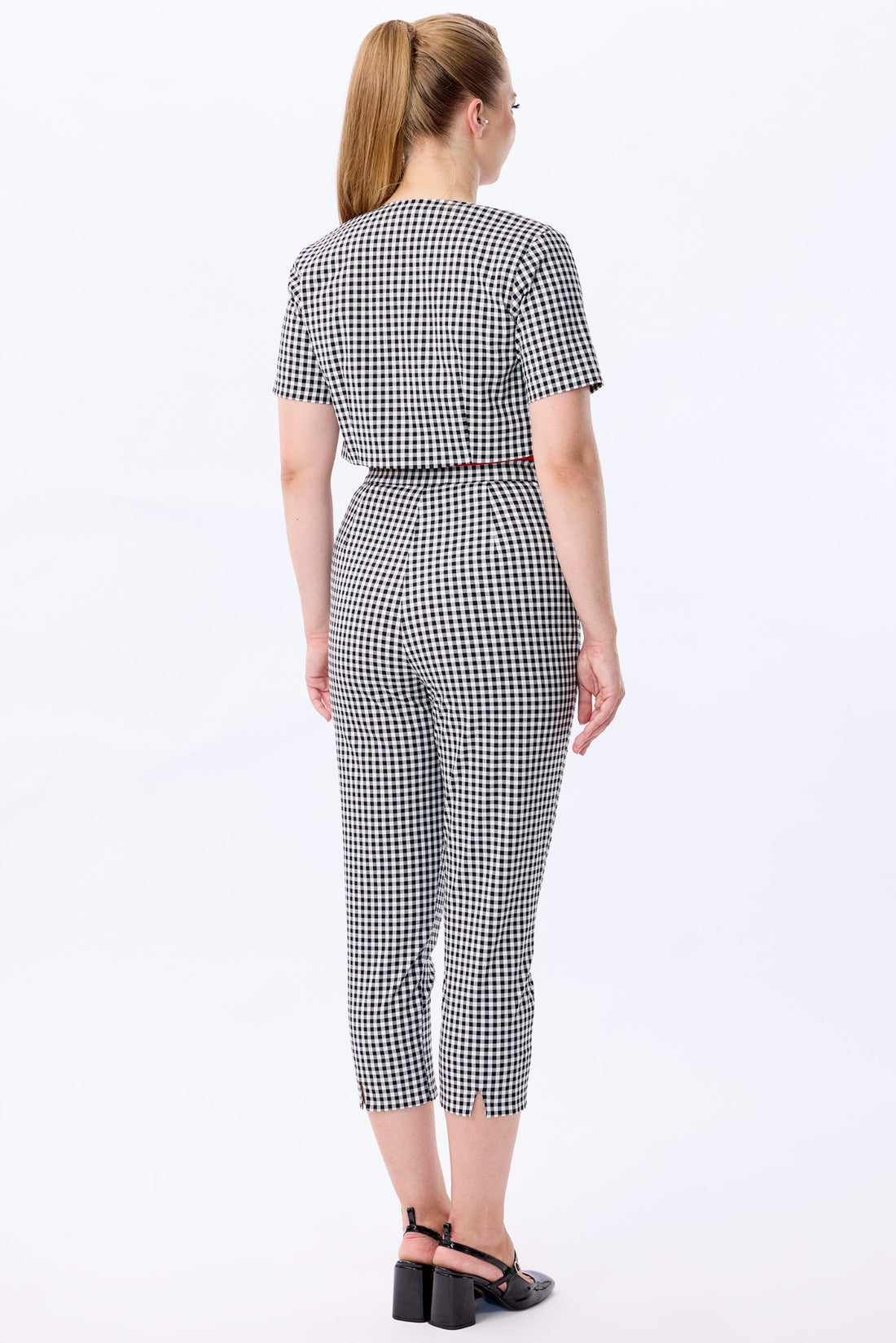 Winnie Gingham Bolero