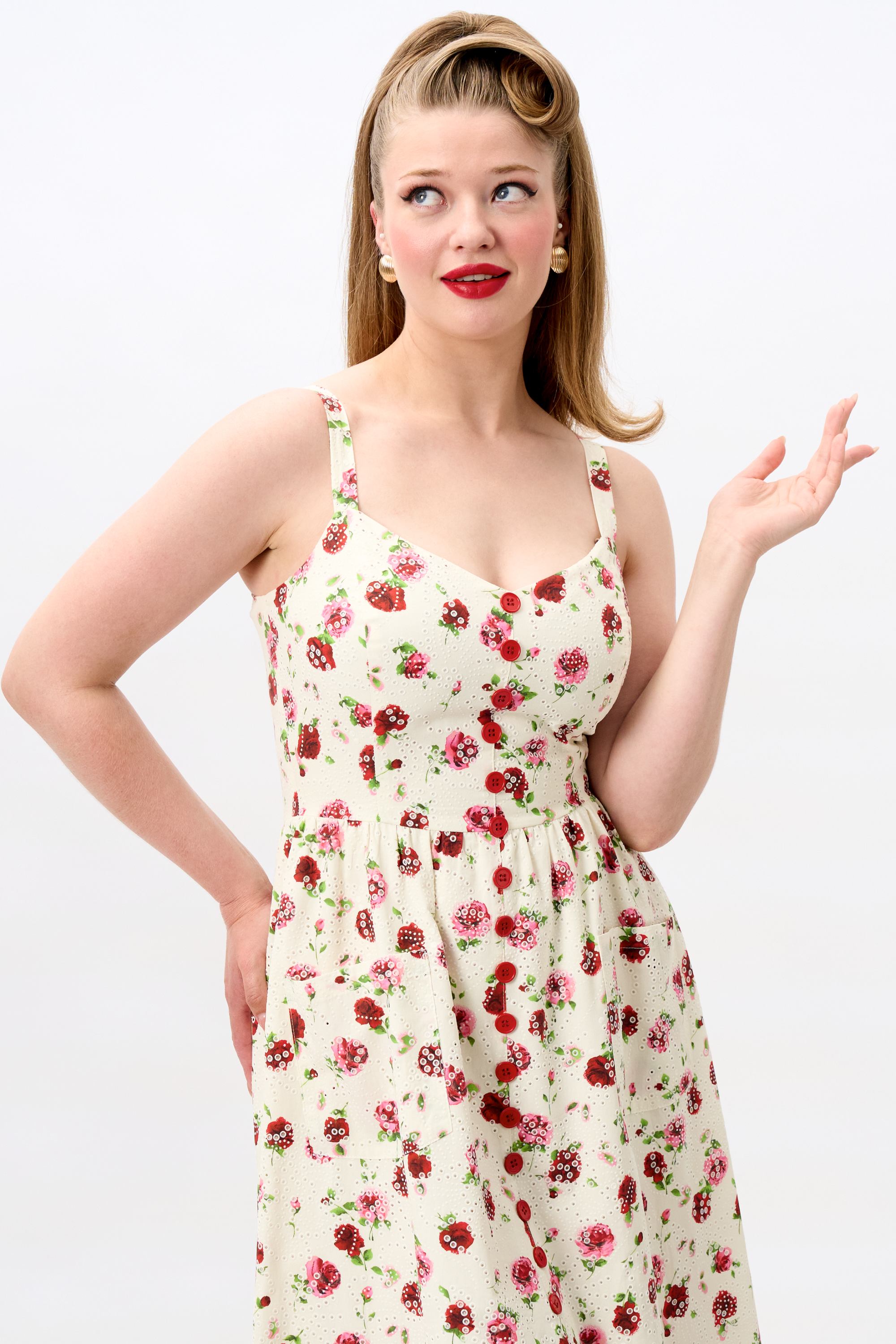 Kimberly Rose Broderie Swing Dress